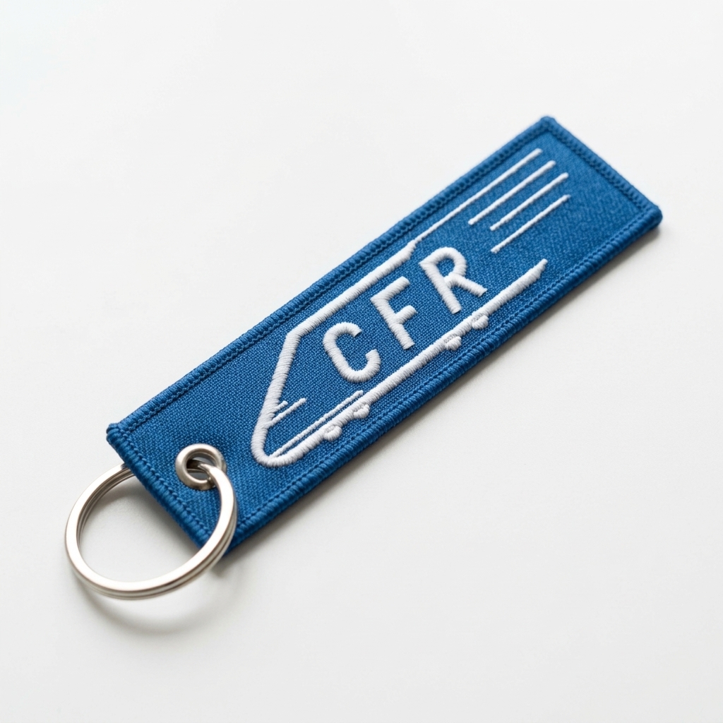Breloc Brodat pentru CFR Calatori